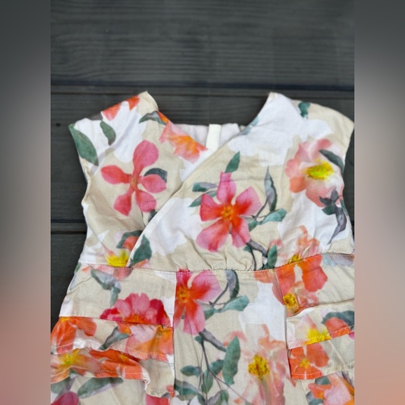 Tea Collection Floral Dress - size 3T - Picture 3 of 5